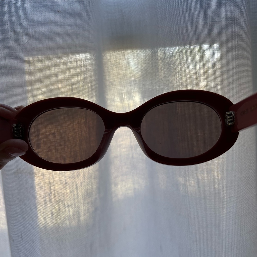 Celine TRIOMPHE 01 Sunglasses In Acetate Powder Rose New - Picture 9 of 10